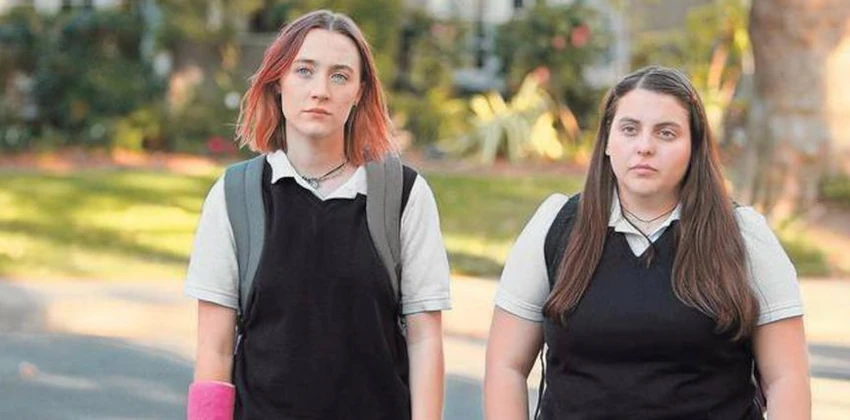 Cena do filme "Lady Bird"