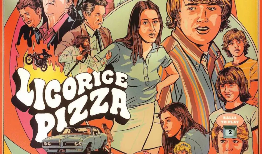 Cartaz do filme "Licorice Pizza"