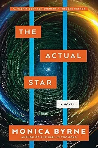 Capa do livro "The Actual Star"